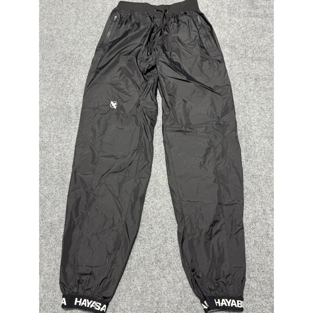 Hayabusa Pro Sauna Pants Mens LL Black Fight Boxing Training Performance